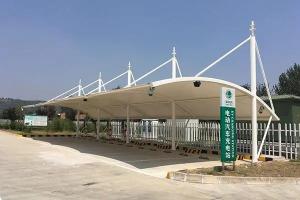 夏津县膜结构停车棚